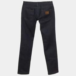 مملوكة مسبقًا Dolce & Gabbana Indigo Denim Skinny Jeans S/Waist 28"