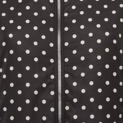 Pre Owned جاكيت دولتشي أند غابانا بولكا دوتس صناعي بومبر مقاس صغير جدا