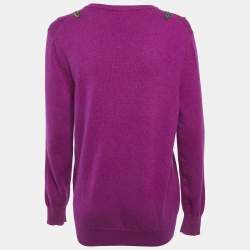 مملوكة مسبقًا بلوفر دولتشي أند غابانا بتطبيقات زه رية أرجواني مقاس متوسط