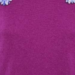 مملوكة مسبقًا بلوفر دولتشي أند غابانا بتطبيقات زهرية أرجواني مقاس متوسط