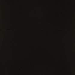 Pre Owned Dolce & Gabbana Black Crepe Sheath Dress M