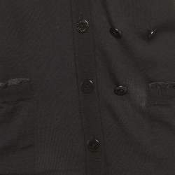 Pre Owned كاردیغان دولتشي أند غابانا تريكو أسود مقاس صغير (سمول)