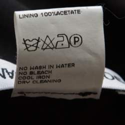 Pre Owned Dolce & Gabbana Black Sleveeless Midi Dress S