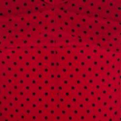 مملوكة مسبقًا Dolce & Gabbana Red Polka Dotted Silk Sleeveless Top S