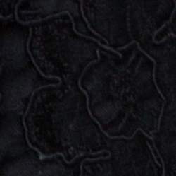 Pre Owned فستان دولتشي أند غابانا كوردونيتو حافة متموجه مجسم دانتيل أسود M