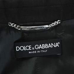 مملوكة مسبقًا بليزر دولتشي أند غابانا صوف أسود S