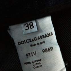 مملوكة مسبقًا Dolce & Gabbana Indigo Denim Flared Jeans S