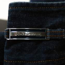 مملوكة مسبقًا Dolce & Gabbana Indigo Denim Flared Jeans S