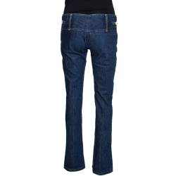 مملوكة مسبقًا Dolce & Gabbana Indigo Denim Flared Jeans S