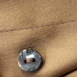 Pre Owned قميص دولتشي أند غابانا حرير بيج سترتش ساتان بأكمام طويلة مقاس كبير - لارج