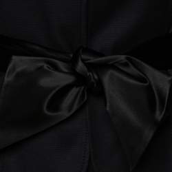 مملوكة مسبقًا تنورة دولتشي آند غابانا قطن سترتش أسود مفصل مقاس صغير - سمول