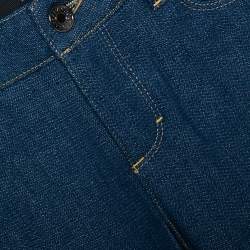 Pre Owned Dolce & Gabbana Indigo Denim Slim Fit Jeans XS