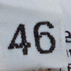 Pre Owned تنورة دولتشي أند غابانا متوسطة ديرابيه حرير مطبوع نقشة الفهد أخضر مصفر مقاس كبير (لارج)