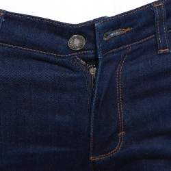 Pre Owned Dolce & Gabbana Blue Stretch Denim Slim Fit Jeans S