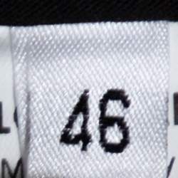 Pre Owned بنطلون جينز دولتشي آند غابانا دنيم أزرق متوسط واسع مقاس كبير (لارج)