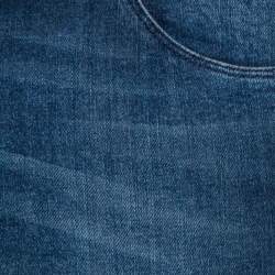 Pre Owned Dolce & Gabbana Indigo Faded Effect Denim Straight Fit Jeans M