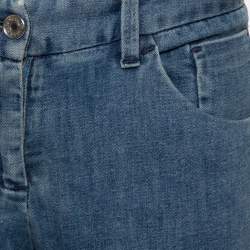 Pre Owned Dolce & Gabbana Blue Denim Straight Leg Jeans M