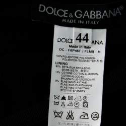 Pre Owned Dolce & Gabbana Green Sequined Strapless Maxi Dress M