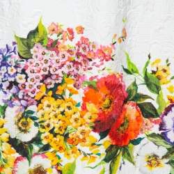 Pre Owned تنورة قصيرة دولتشي أند غابانا جاكار نقش زهور متعددة الألوان متوسط