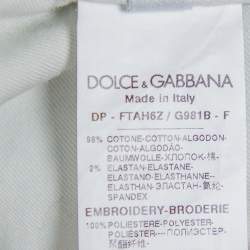 Pre Owned Dolce & Gabbana Navy Blue Denim Skinny Audrey Jeans L
