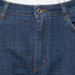 Pre Owned Dolce & Gabbana Navy Blue Denim Skinny Audrey Jeans L