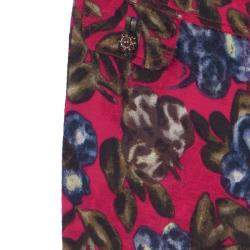 Pre Owned Dolce & Gabbana Floral Print Pants S