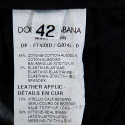 Pre Owned Dolce & Gabbana Blue Denim Skinny Audrey Jeans M
