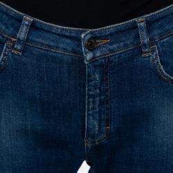 Pre Owned Dolce & Gabbana Blue Denim Skinny Audrey Jeans M