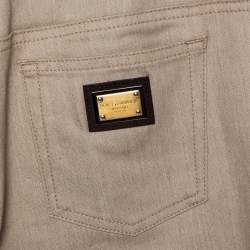 Dolce & Gabbana Beige Denim Cute Fit Jeans S