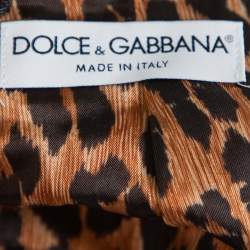 Pre Owned Dolce & Gabbana Vintage Beige Denim Button Front Jacket M