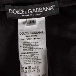 مملوكة مسبقًا Dolce & Gabbana Multicolored Warrior Printed Silk Ruched Mini Dress XS