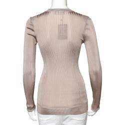 Pre Owned Dolce & Gabbana Onion Pink Knit Jumper M