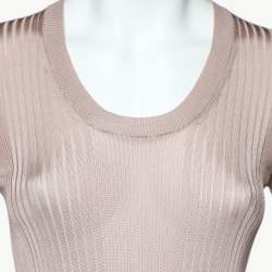 Pre Owned Dolce & Gabbana Onion Pink Knit Jumper M