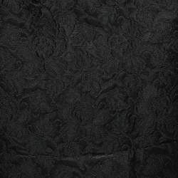 Pre Owned Dolce & Gabbana Black Jacquard Mini Skirt S