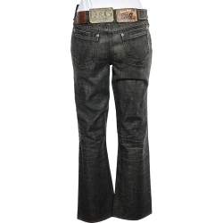 Pre Owned D&G Muddy Grey Denim Jeans L