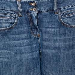Pre Owned Dolce & Gabbana Blue Light Washed Denim Jeans XS