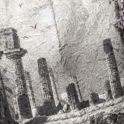 Pre Owned Dolce & Gabbana Multicolored Printed Brocade Midi Skirt M