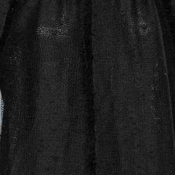 مملوكة مسبقًا معطف دولتشي أند غابانا بوكل هوك مزين مقاس صغير ( سمول )