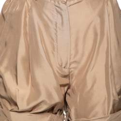 Dolce & Gabbana Beige Silk Shorts M