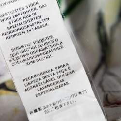 مملوكة مسبقًا Dolce & Gabbana Multicolored Peony Printed Jacquard Embellished Coat M