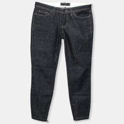 Pre Owned Dolce & Gabbana Blue Denim Jeans S