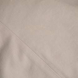 Pre Owned Dolce & Gabbana Beige Cotton Single Breasted Blazer M