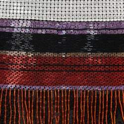 Pre Owned Dolce & Gabbana Vintage Multicolor Sequin Embellished Micro Skirt M