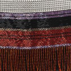 Pre Owned Dolce & Gabbana Vintage Multicolor Sequin Embellished Micro Skirt M