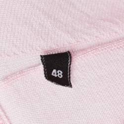مملوكة مسبقًا Dolce & Gabbana Pink Knit V-Neck Jumper L