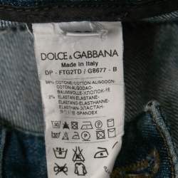Pre Owned Dolce & Gabbana Blue Denim Jeans M Waist 32"