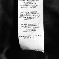 Dolce & Gabbana Black Floral Jacquard Bolero Jacket & Skirt Set S