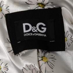Pre Owned Dolce & Gabbana Red Satin Single Breasted Blazer M
