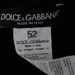 Pre Owned Dolce & Gabbana Black Lace Oversized Sleeveless Top XL