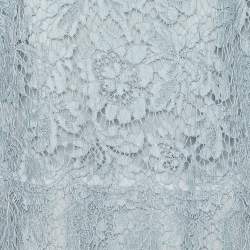 Pre Owned Dolce & Gabbana Light Blue ace Mini Dress L